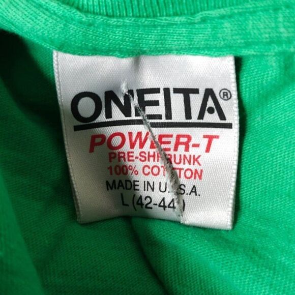 Christmas Mouse T Shirt Mens Size Large Vintage 80s 90s Present For Kitty - Picture 5 of 6